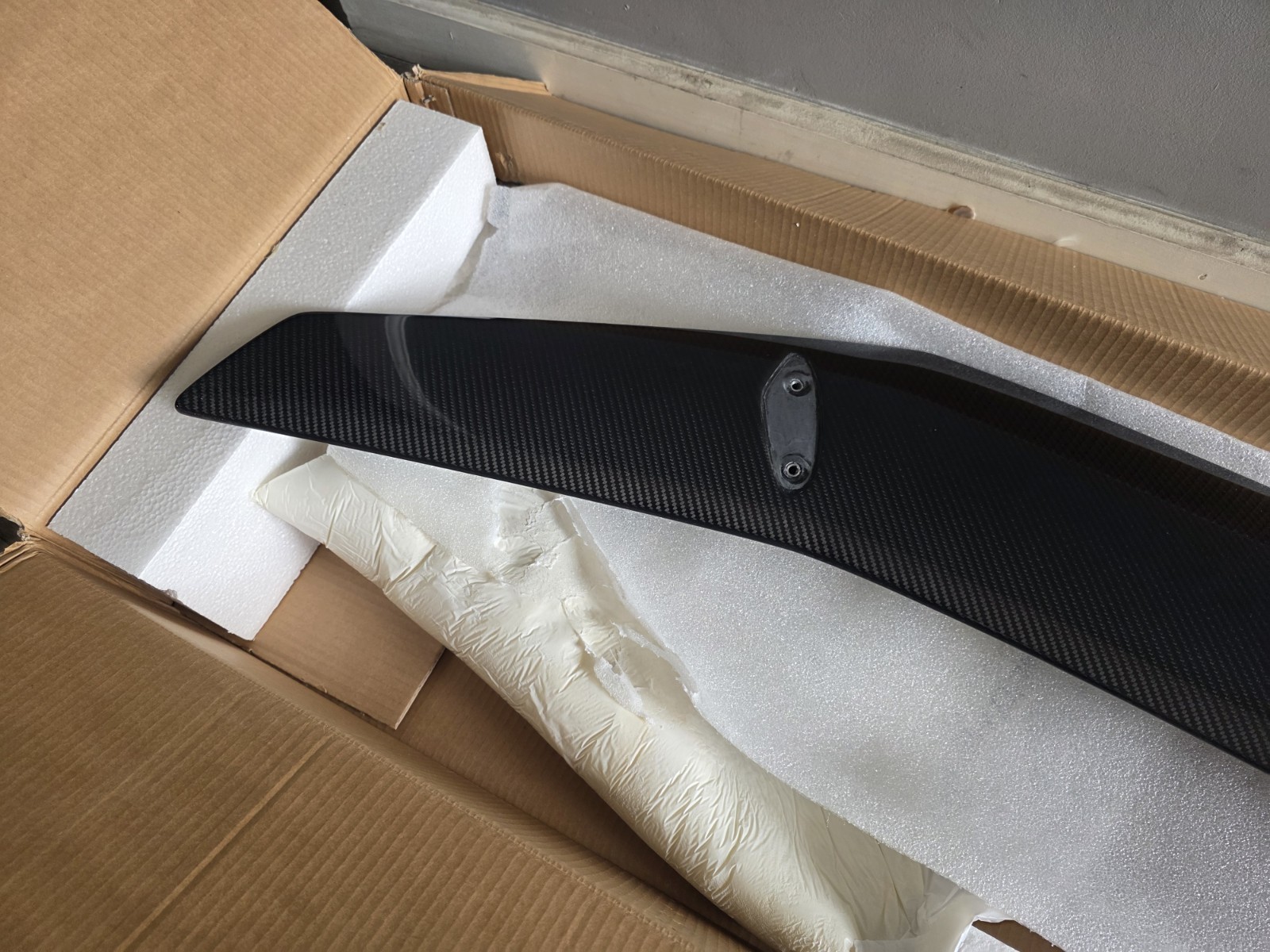 LAMBORGHINI HURACAN TECNICA CARBON FIBER REAR WING SPOILER OEM 4T0827677G 3