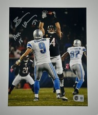Brian Urlacher Signed Bears 8x10 Photo HOF 18 Beckett Witnessed Auto