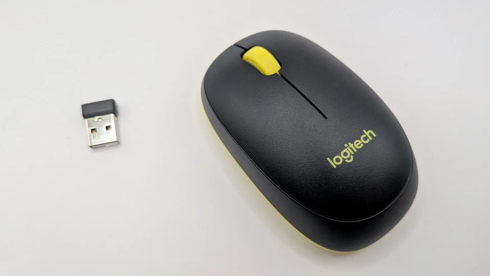 LOGITECH MK245 Kabelloses Tastatur-Maus-Set Nano USB PC/Laptop QWERTY - Bild 4 von 4