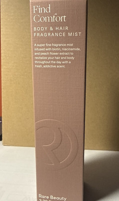 Rare Beauty Find Comfort Body And Hair Fragrance Mist, 3.38 fl oz / 100ml NIB