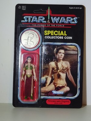 Star Wars Stan Solo Custom Kenner Princess Leia Slave Outfit Figur Vintage Style