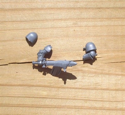 40K Space Marines Primaris Bladeguard Veterans Power Sword Wiping Off Arms Bits