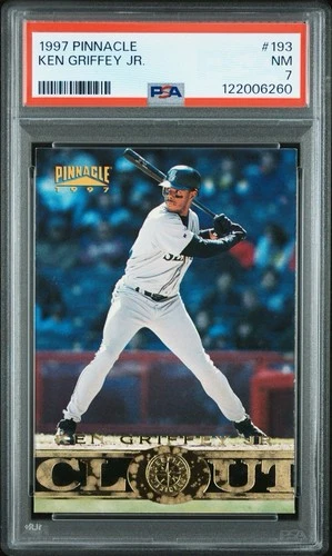 1997 Pinnacle - Ken Griffey Jr #193 PSA 7