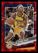 Buddy Hield 2023-24 Donruss RED INTERNATIONAL SP #109 Indiana Pacers *
