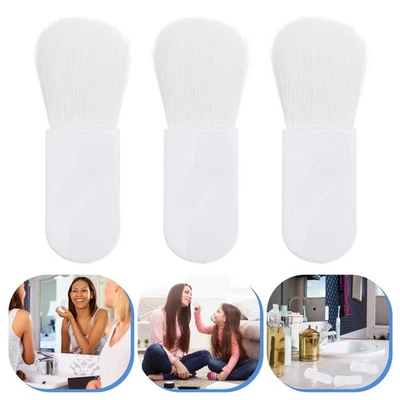 3 Pcs Makeup Powder Brush Cream Blush Setting Brushes for Cheeks - Image 1 of 4