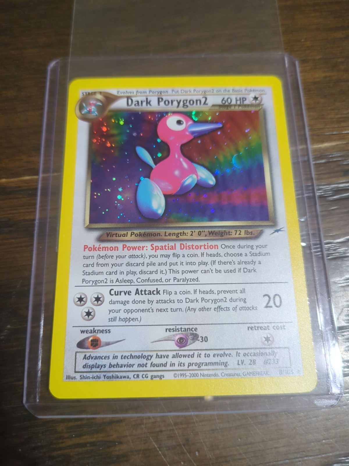 Dark Porygon2 Holo 8/105 – Neo Destiny Near Mint