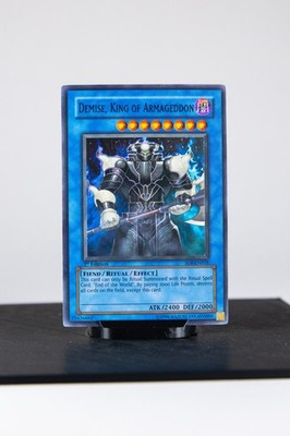 Demise, King of Armageddon SOI-EN035 - Super Rare - 1st Edition YuGiOh - MP