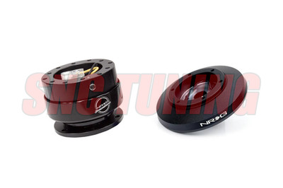 NRG Short Hub Steering Wheel Adapter Blk Quick Release Kit for 14-24 Mini Cooper