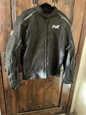 HWK Motorsport Moto Motorcycle Biker Riding Touring Men’s Jacket Size XXL