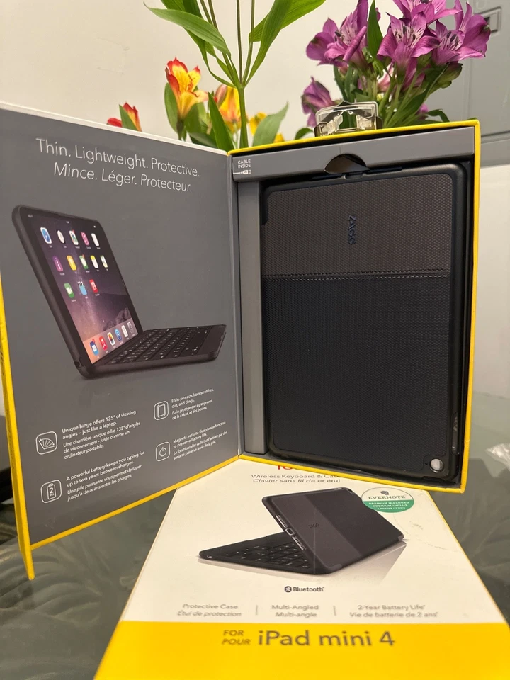 ZAGG Folio Case with Wireless Keyboard for iPad mini 4 - Image 4 of 4