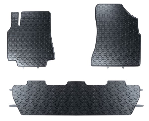 GummifußMatten Set FüR Citroen Berlingo 2 2008- Gummimatten FußMatten Automatten-image