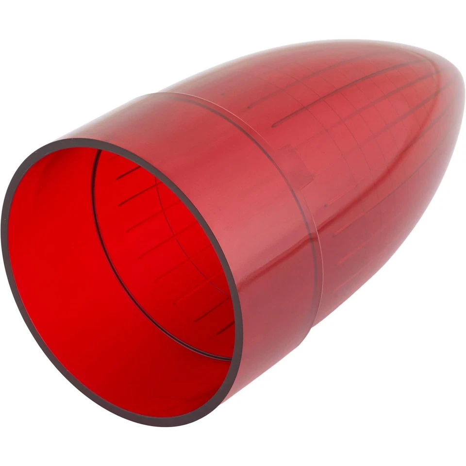 Lente de lámpara trasera de punto azul, luz trasera de plástico 3 OD, se adapta a Cadillac 1959 Foto 4 de 4