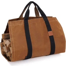 INNO STAGE Firewood Log Carrier Tote Bag with Super Strong Double Straps for ...