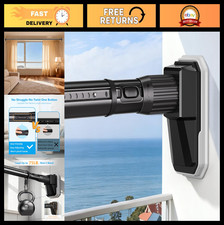 Extra Long Tension Curtain Rod 41-139 Inch, No Drill, Heavy Duty, Adjustable, An