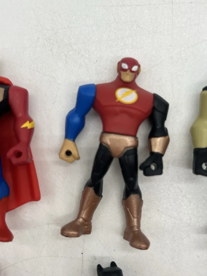 DC COMICS JUSTICE LEAGUE MIGHTY MINIS LOT Superman, Batman, Wonder Woman, Flash - Image 4 of 4