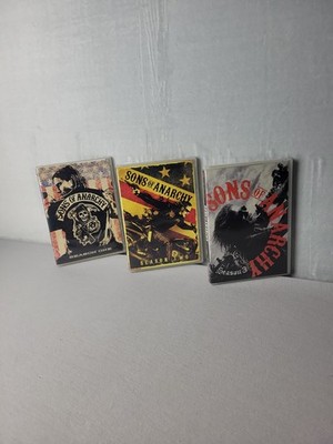 Sons of Anarchy Complete Seasons ONE TWO THREE  1-3 DVD Disc 2013