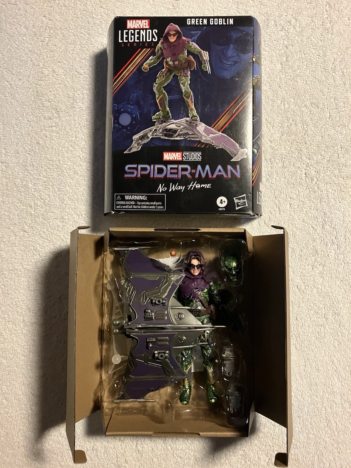 Hasbro Marvel Legends Series Marvel Studios Spider-Man No Way Home Green Goblin