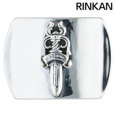 Chrome Hearts BUCKL MIL DGR Military Raised Dagger Silver Buckle Men's Used 8691