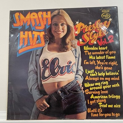 Elvis Presley Tribute Smash Hit Presley Style Vol 2 Vinyl LP MFP 1970s Good