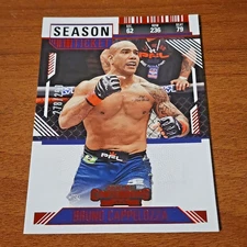 2025 Panini Contenders PFL No.68 Red Season Ticket Bruno Cappelozza /299