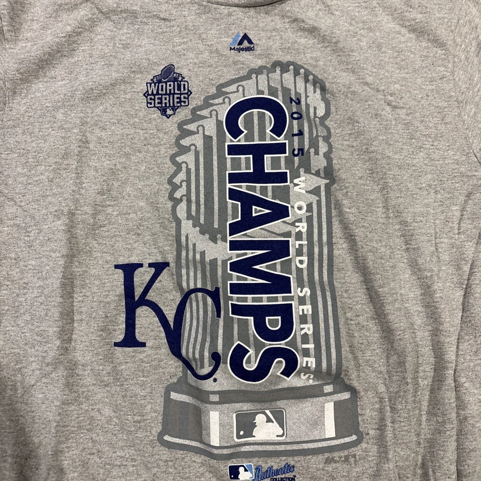 Camiseta gráfica Kansas City Royals Champs Works Series Champs XL Foto 2 de 2