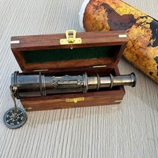 Telescope, Engraved Spyglass, Pirate Telescope, Fathers Day Gift,