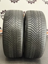 2x 235 45 R18 98Y XL CONTINENTAL ALLSEASONCONTACT M+S 5-6MM TESTED FREE FITING