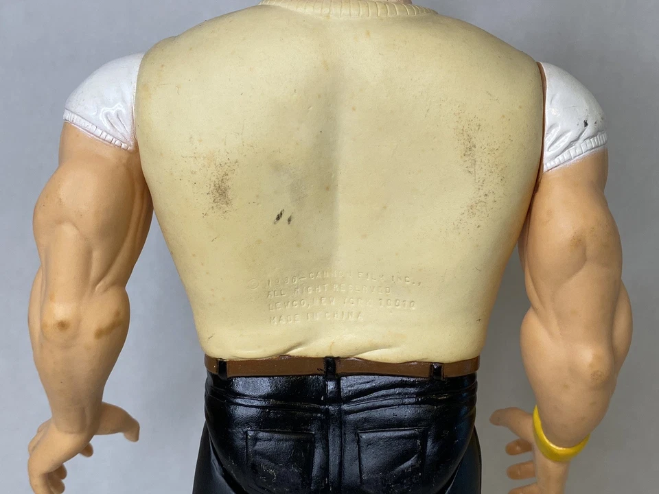 Figura de colección 1986 Lewco Over The Top Sylvester Stallone Lincoln Hawk 16"" Foto 3 de 4