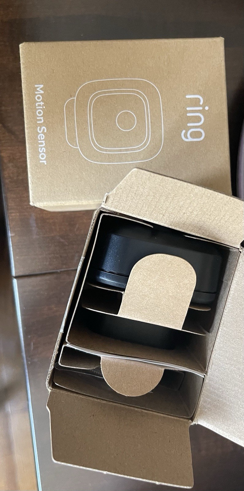 Ring Smart Lighting Motion Sensor in Black – Wireless Outdoor Detection-image