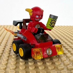 LEGO DC Super Heroes: The Flash + Car, DRINK, sh0246, 76063, 2016, MIGHTY MICROS