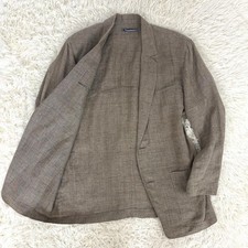 USED ARCHIVE ISSEY MIYAKE 100 LINEN TAILORED JACKET, SIZE GOOD