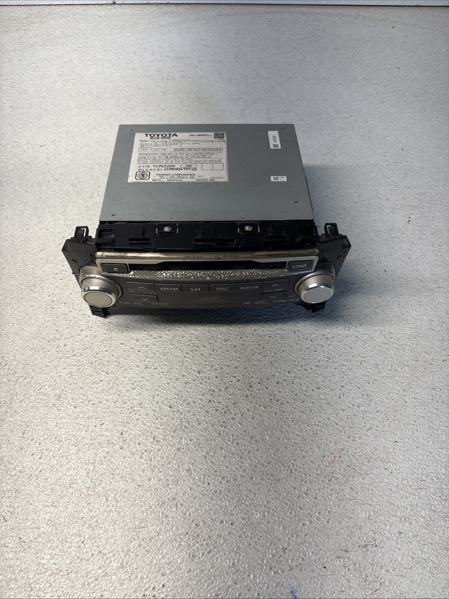 10-12 LEXUS LS460 Black Radio Audio Pioneer CD Receiver Controls