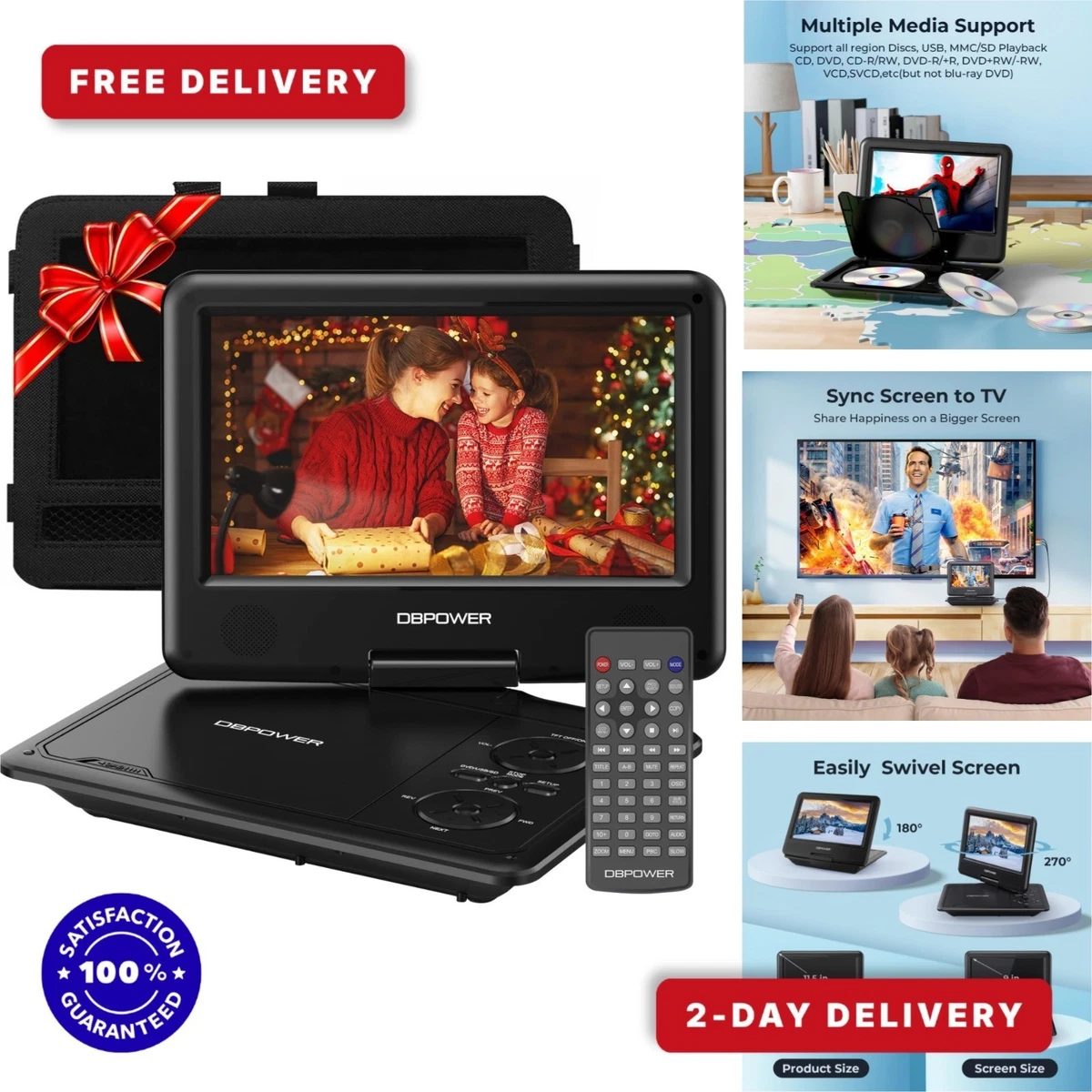 DB Power Black DVD Players for sale | eBay