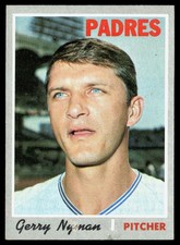 Gerry Nyman 1970 Topps #644 VG/EX NO CREASE