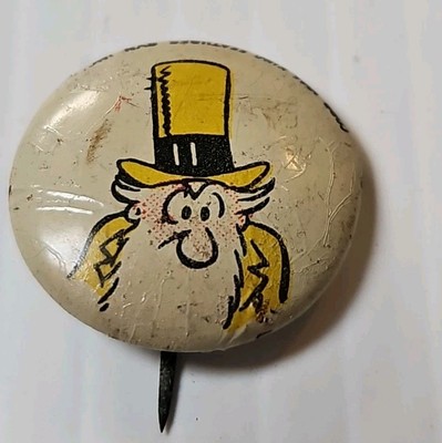 1940's Kellogg s Pins Inspector Comic Book Character Button Pin RARE!