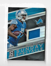 2018 Panini Spectra SS Prizm Jersey Kenny Golladay RC #rd 155/199 Detroit Lions