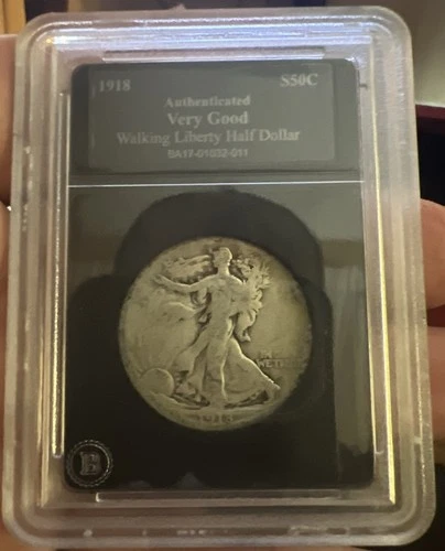 1918 Walking Liberty Half Dollar