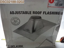 QTY=4 Selkirk 6" Ultra-Temp Roof Flashing Adjustable 2/12-6/12 206825