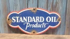 Vintage Standard Oil Products Porcelain Metal Sign