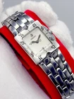 [N. MINT] SEIKO Tank Silver Tone Case Quartz Analog Women's Watch