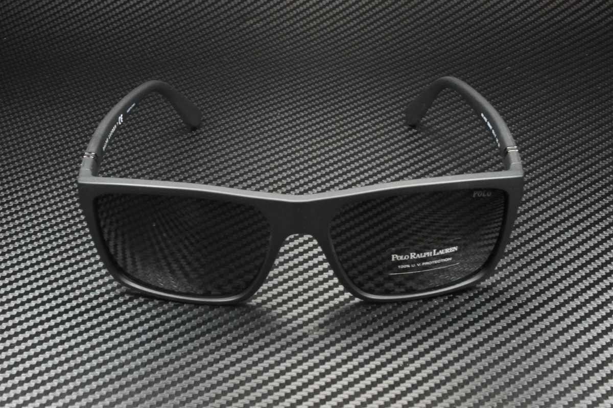 RALPH LAUREN POLO PH4133 528487 Matte Black Dark Grey 59 mm Men