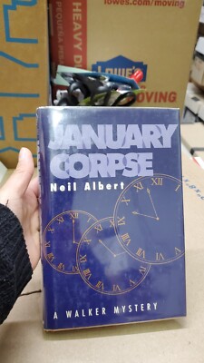 January Corpse By Neil Albert Walker Mystery 1991 Hardcover