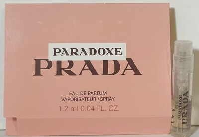 Prada Paradoxe  Eau de Parfum sample/Travel Sz 1.2 ML NEW!