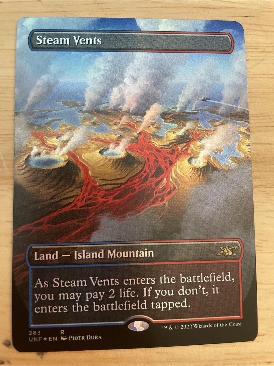 MTG 蒸気孔/Steam Vents Unfinity 2枚 - マジック:ザ・ギャザリング MTG 蒸気孔/Steam Vents Unfinity 2枚 - マジック:ザ・ギャザリング