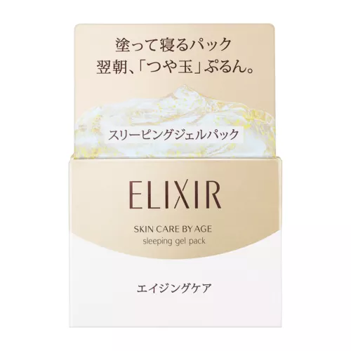 Elixir Superieur Sleeping Gel Pack W 105g Face Pack Shiseido From Japan - Picture 5 of 9