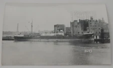 Steamship Steamer MAYARI real photo postcard RPPC