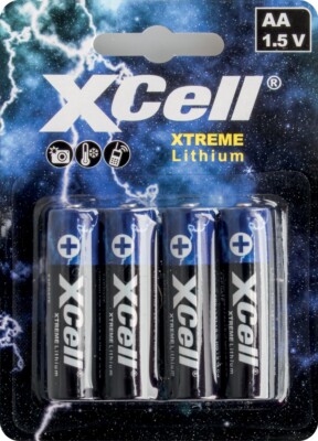 XCell XTREME Lithium Batterie FR6/L91 AA (Mignon) 14500 - 1,5V 3000 mAh