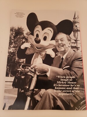 HOLLYWOOD LEGENDS STORY MICKEY MOUSE MAGAZINE JANUARY, 2021 BRAND