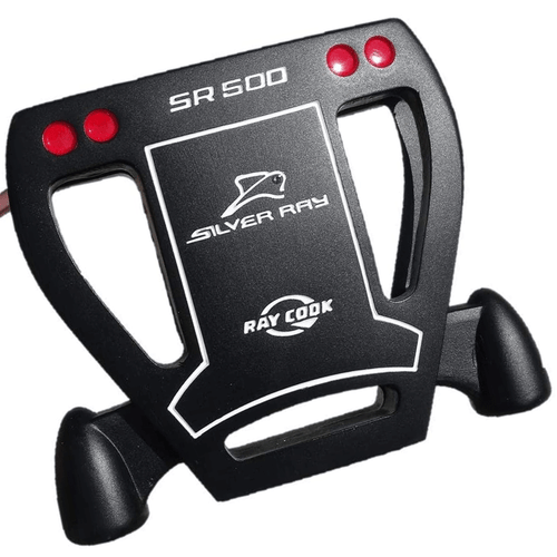 RAY COOK SR-500 BLACK SPIDER PUTTER 34" +HEADCOVER & MIDSIZE GRIP / RIGHT HANDED - Picture 3 of 6