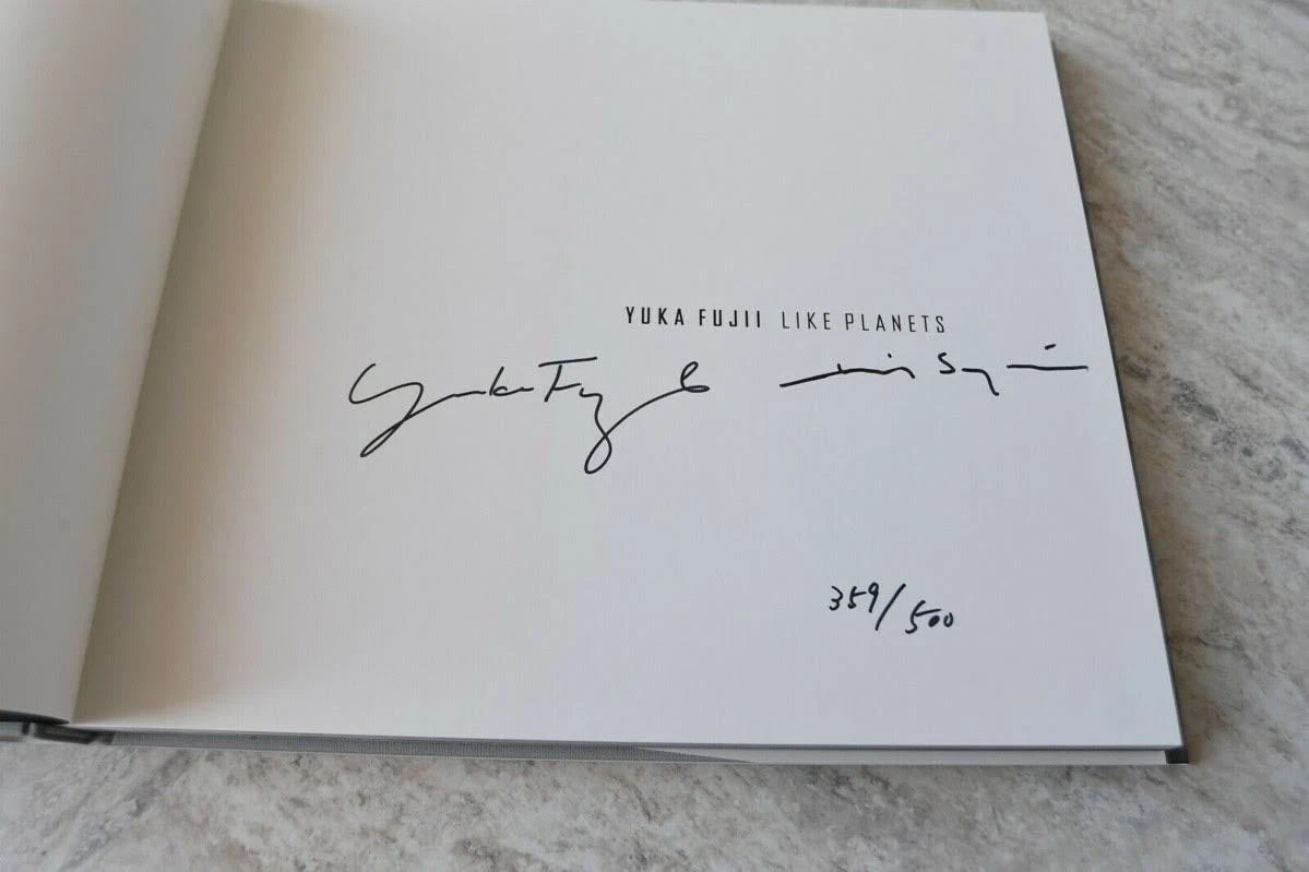 【限定250部】デヴィッド・シルヴィアン 展示会写真集 直筆サイン入 DAVID SYLVIAN シルヴィアン 藤井ユカ 直筆サイン入 限定写真集